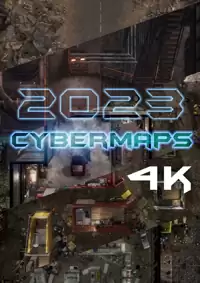 Cybermaps: Wasteland Chase 4k - Animated Dungeon Maps | DriveThruRPG
