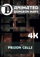 Animated Dungeon Maps: Prison Cells 4k