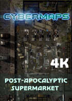 Cybermaps: Post-Apocalyptic Supermarket 4k