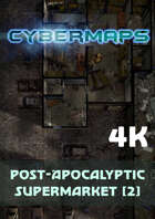 Cybermaps: Post-Apocalyptic Supermarket [2] 4k