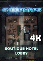 Cybermaps: Boutique Hotel Lobby 4k