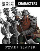 Character Stock Art - Dwarf Slayer Art Pack
