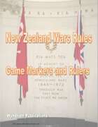 The New Zealand Wars - Game Markers & Rulers
