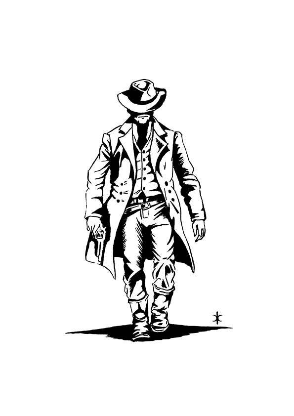 Bounty Hunter - Stock Art - Castilho | DriveThruRPG