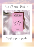 Island Time Wellness Love Oracle Cards 3 Tarot Size Pink 80