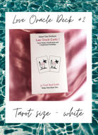 Island Time Wellness Love Oracle Cards 2 Tarot Size White 80