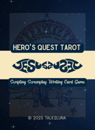 Hero's Quest Tarot Cards Deck | 81 Poker Sized Cards | ADD DECK BOX | Movie Themed