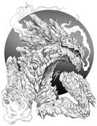 Spot Art - Adult Gem Dragon - RPG Stock Art