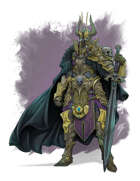 Character Art - Elven Deathknight - RPG Stock Art
