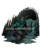 Character Art - Sewer Goblin "Cutaway" - RPG Stock Art