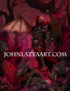 Full Page Art - Vampire's Domain - RPG Stock Art