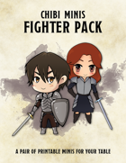 Chibi Minis - Fighter Pack