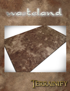 Wasteland Gaming Mat 44x90 Onslaught
