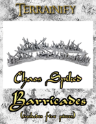Chaos Spiked Barricades