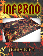 Inferno Gaming Mat 44x90 Onslaught
