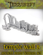Ancient Ruins: Ruined Temple Wall B