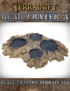 Blast Craters: Quad Crater A