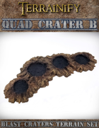 Blast Craters: Quad Crater B