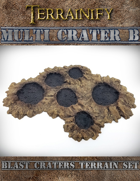 Blast Craters: Multi Crater B