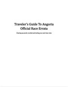 Angoria Race Errata