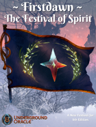 Firstdawn: The Festival of Spirit