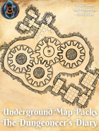 Underground Map Packs: The Dungeoneer's Diary