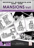 SCENERY FLOORPLANS - Mansions Vol1