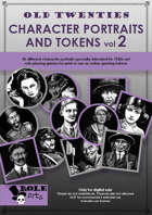 Old Twenties Character Portraits and Tokens 2