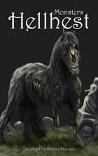 Monster stock art: Hellhest, undead horse