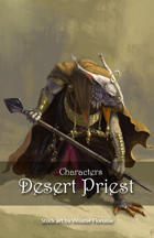 Character stock art: Desert Priest