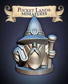 Pocket Lands Miniatures: Wizard