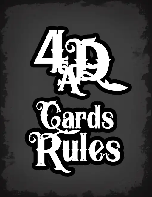 Four Against Darkness - Cards Rules - Alexey Aparin | 4AD Cards