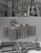 The Silver Dragon's Castle- Base Set