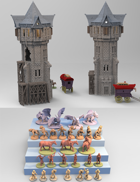 Lonely Tower Deluxe Set