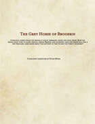 The Grey Horse of Brogerin