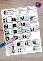 Hero Sheets for Little but Fierce