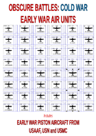OBSCURE BATTLES 2 - COLD WAR - EXTRA USAF,USMC and USN Piston Engine Air Units - Early Period