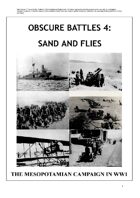 OBSCURE BATTLES 4 - SAND AND FLIES (2nd Edition)