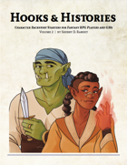 Hooks & Histories v.2: Character Backstory Starters for Fantasy RPGs