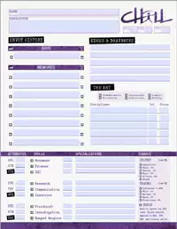 Nighternal Stats Tracker - Amazing Thunder Press | DriveThruRPG