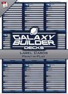 Galaxy Builder Decks: Label Cards
