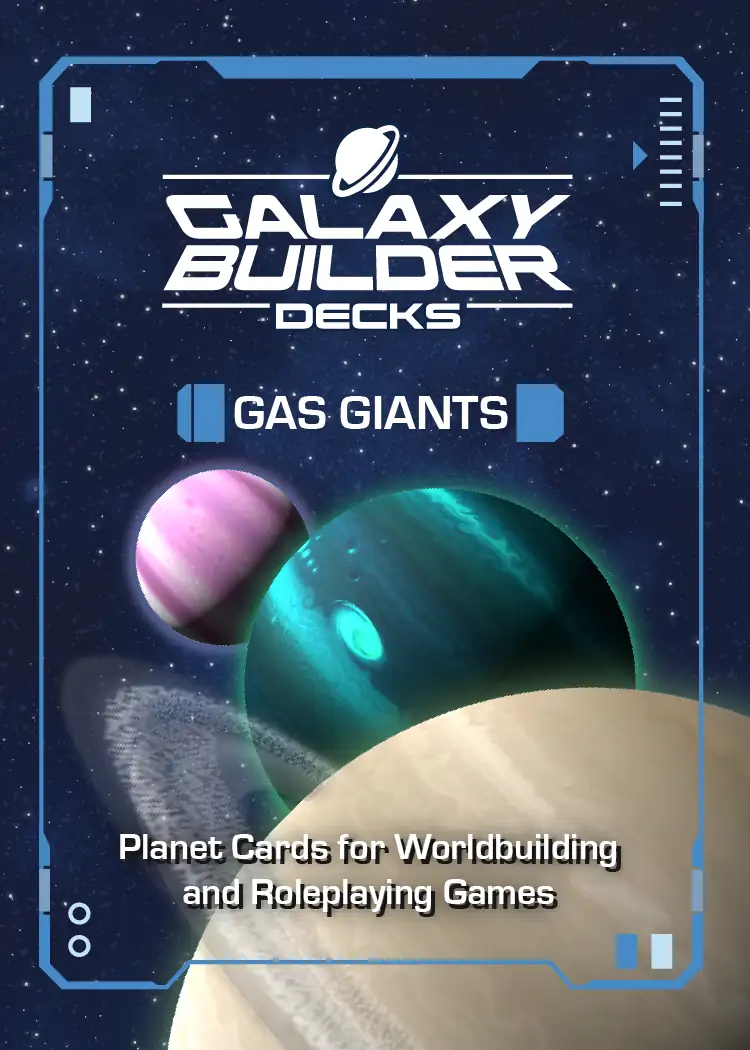 Galaxy Builder Decks: Gas Giants Set