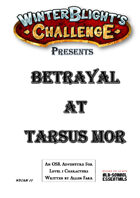 Betrayal At Tarsus Mor