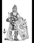 Evil Battle Master (OGRE KING) - Stock art