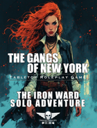 The Gangs Of New York - Solo Adventure - The Iron Ward