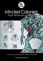 Infected Colonies Army Pack - Paper Miniatures