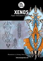 Xenos Fleet Pack - Paper Miniatures