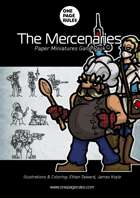 The Mercenaries Gang Pack - Paper Miniatures