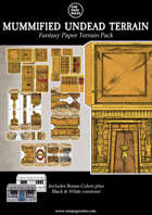 Mummified Undead - Paper Terrain