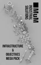 Infrastructure & Objectives Mega Pack (STL Pack)